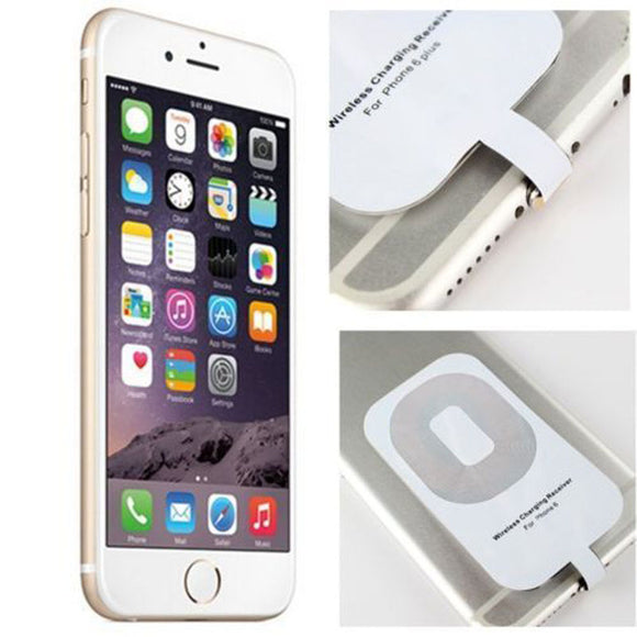 For Apple Iphone 5 5s 5c 6 6s Plus Qi Wireless Charger Receiver Card Eletronics