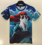 Mr.1991INC Cats T-shirt Men/Women