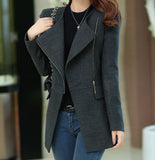 Jacketas New Fashion Womens Jackets  Wool Coat Casual