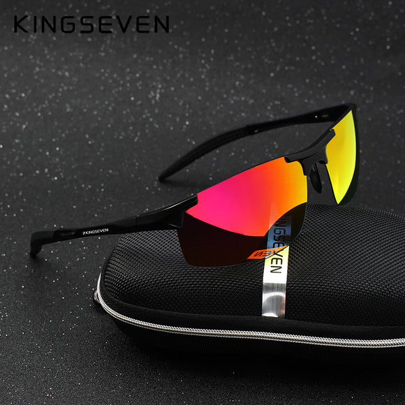 Kingseven Brand Men Glasses Polarized Coating Sunglasses Men