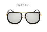 TSHING Men Fashion Square Sunglasses Women Superstar