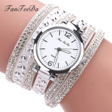 FanTeeDa Brand  Top Luxury Ladies Watches Women Quartz WristwatchFemale Quartz Watches Clock