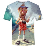New Arrival Funny Master Roshi 3d T Shirt Summer