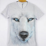 Camiseta new Fashion  personality patterns animal  t-shirt Men shirts male 2018