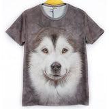 Camiseta new Fashion  personality patterns animal  t-shirt Men shirts male 2018