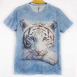 Camiseta new Fashion  personality patterns animal  t-shirt Men shirts male 2018