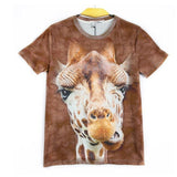 Camiseta new Fashion  personality patterns animal  t-shirt Men shirts male 2018