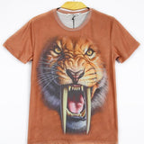 Camiseta new Fashion  personality patterns animal  t-shirt Men shirts male 2018