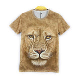 Camiseta new Fashion  personality patterns animal  t-shirt Men shirts male 2018