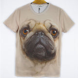 Camiseta new Fashion  personality patterns animal  t-shirt Men shirts male 2018