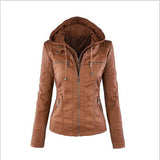 Jacketas Autumn Winter New Women's Motorcycle Jacket Women  Blusas