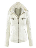 Jacketas Autumn Winter New Women's Motorcycle Jacket Women  Blusas