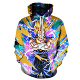 Anime Hoodies Dragon Ball Z Pocket Hooded Sweatshirts Kid Goku