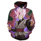 Anime Hoodies Dragon Ball Z Pocket Hooded Sweatshirts Kid Goku