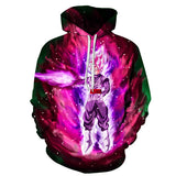 Anime Hoodies Dragon Ball Z Pocket Hooded Sweatshirts Kid Goku