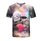 Printing Women/ Men T Shirt 3D Eagle Tiger