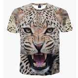 Printing Women/ Men T Shirt 3D Eagle Tiger