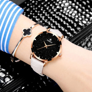 WISHODIT 2018 women watches Fashion women Leather  Watch Relogio