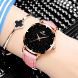 WISHODIT 2018 women watches Fashion women Leather  Watch Relogio