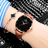 WISHODIT 2018 women watches Fashion women Leather  Watch Relogio