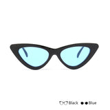 VRCHIC 2018 New Cute Sexy Retro Cat Eye Sunglasses Women Black White Triangle Vintage Cheap Sun Glasses Female UV400