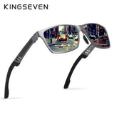 KINGSEVEN 2018 Original HD Polarized Sunglasses Brand Aluminum Magnesium Mirror Men Sport Driving Glasses Goggles Oculos De Sol