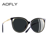 AOFLY BRAND DESIGN Fashion Sunglasses 2018 Polarized Glasses For Women UV400