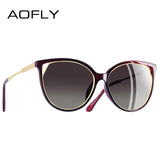 AOFLY BRAND DESIGN Fashion Sunglasses 2018 Polarized Glasses For Women UV400