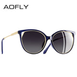 AOFLY BRAND DESIGN Fashion Sunglasses 2018 Polarized Glasses For Women UV400