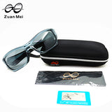 2018 Zuan Mei Brand Polarized Sunglasses Men Coating Mirror Driving Sun Glasses Square Eyewear Male Goggles With Case ZMS-1793