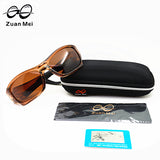 2018 Zuan Mei Brand Polarized Sunglasses Men Coating Mirror Driving Sun Glasses Square Eyewear Male Goggles With Case ZMS-1793