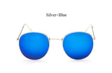 Round Sunglasses Women Classic Rose Gold Fashion Brand Designer Steampunk Sun Glasses Men UV400 Rayed Mirror Female Small