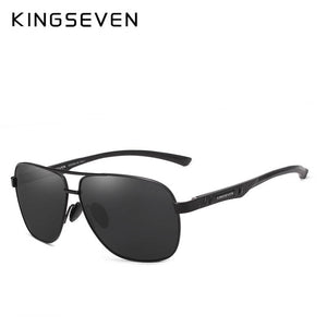 KINGSEVEN 2018 Brand Men Aluminum Sunglasses HD Polarized UV400 Mirror Male Sun Glasses Women For Men Oculos de sol