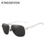 KINGSEVEN 2018 Brand Men Aluminum Sunglasses HD Polarized UV400 Mirror Male Sun Glasses Women For Men Oculos de sol