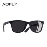 AOFLY BRAND DESIGN New 2018 Classic Polarized Sunglasses Men Driving TR90 Frame Sun Glasses Male Goggles UV400 Gafas AF8083