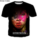 2018 Camiseta Summer New Fashion  Rihanna  Womens casual t shirt