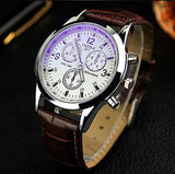 2018 Top Luxury Brand YAZOLE Men Watches Leather Clock Male Quartz Sport