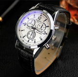 2018 Top Luxury Brand YAZOLE Men Watches Leather Clock Male Quartz Sport